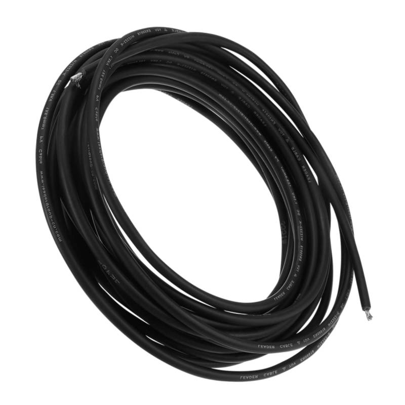 VINTORKY 4mm² Verlängerungskabel Für Solarenergie 10 Meter Schwarzes Power Cord Für Solarpanel Anwendungen Flexibles Und Langlebiges Stromkabel Für Balkonkraftwerke Und Außenbereich von VINTORKY