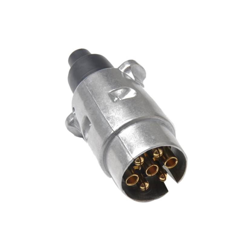 VINTORKY 7 Poliger Anhängerstecker 12V Für LKW EU Stecker Robust Und Langlebig Ideal Für Anhängerzugverbindungen Truck Zubehör Wasserdicht Und Korrosionsbeständig von VINTORKY