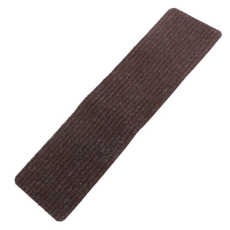 VINTORKY Anti-Treppenstufen Anti-Klebeband Griptape Trittstufen Treppenstufenpolster für Haustiere Roller holztreppe rutschfest Teppich fußmatte Treppenmatten Treppenläufer Polyester Coffee von VINTORKY