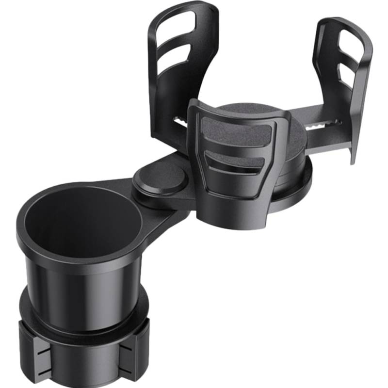 VINTORKY Fahrzeug Getränkehalter Mit Erweiterbarem Design Dual Slots Auto Cup Holder Für Getränke Der Mittelkonsole Multifunktionaler Halter Für Verschiedene Becher Und Flaschen von VINTORKY