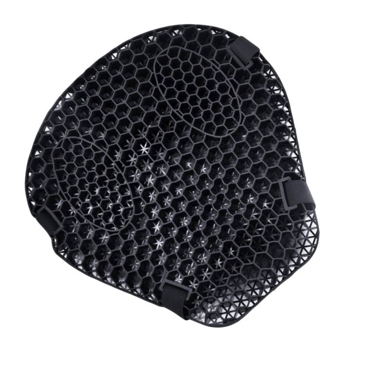 VINTORKY Gel-Kissen Sitz Motorradzubehör Cruisersättel Unterlage handhaben motorroller zubehör motorcycle accessories motorbike accessories wärmeisolierende Abdeckung -Pad Black von VINTORKY