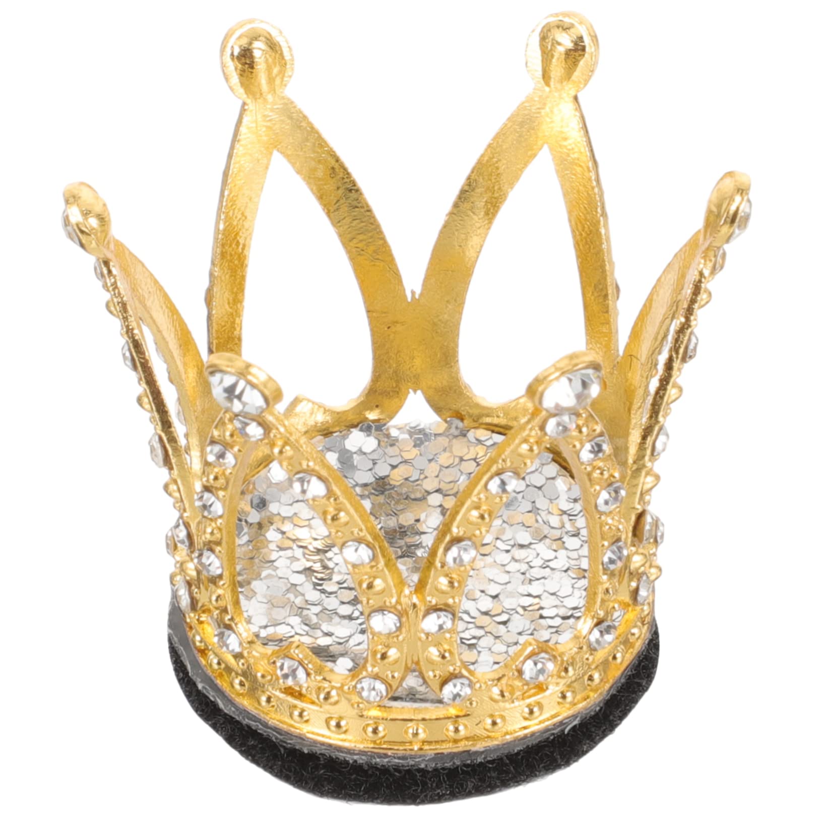 VINTORKY Krone Helm Dekoration Mit Strass Für Skihelme üßes Krönchen Für Motorradhelme Und Skiausrüstung Elegante Goldene Krone Als Zubehör Für Frauen von VINTORKY