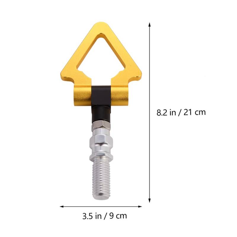 VINTORKY Universeller Tow Hook Für Autos Japanisches Dreiecksdesign Für Verschiedene Fahrzeugmodelle Robuste Anhängerkupplung Perfekt Für Offroad Und Sportfahrzeuge von VINTORKY