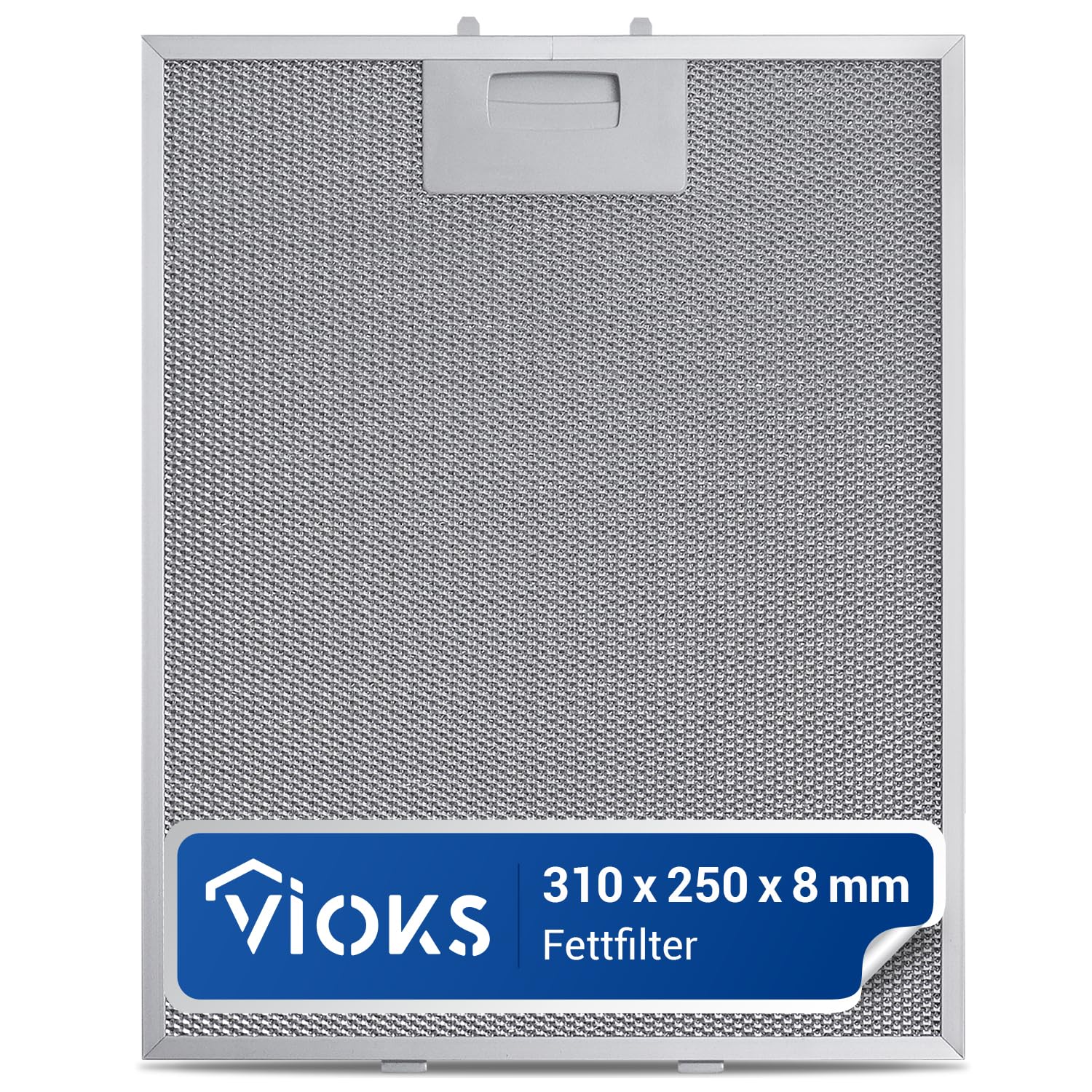 VIOKS Dunstabzug Filter & Fettfilter Dunstabzugshaube Filter Metall 310x250 mm Ersatz für Bosch Dunstabzugshaube Filter 00353110/353110 für Bosch Dunstabzugshaube 3BD-764B / 3BD796B / D8602 von VIOKS