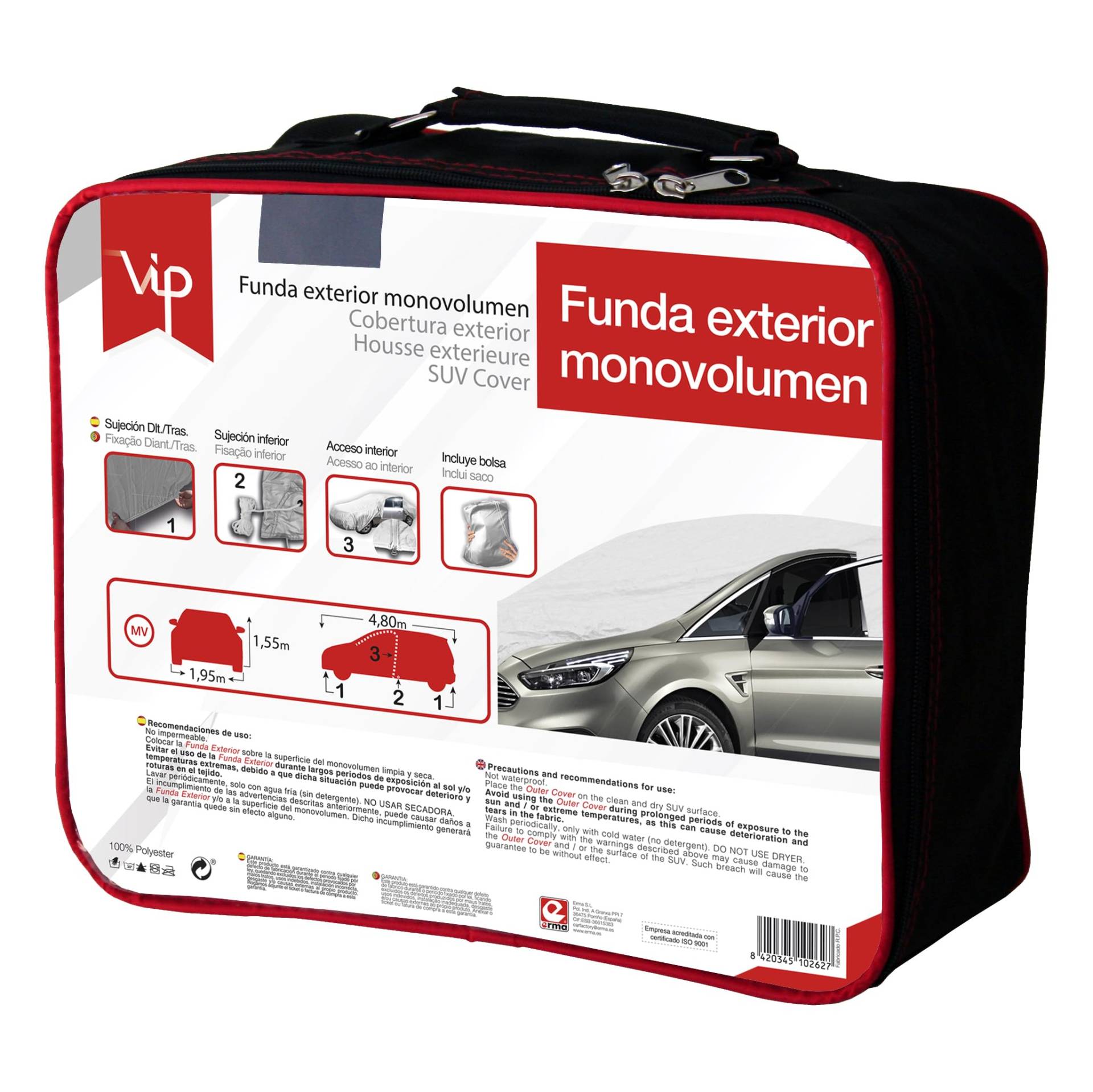 RD9 VIP MONOVOLUMEN, Auto-Außenabdeckung, staubdichte Abdeckplane von RD9