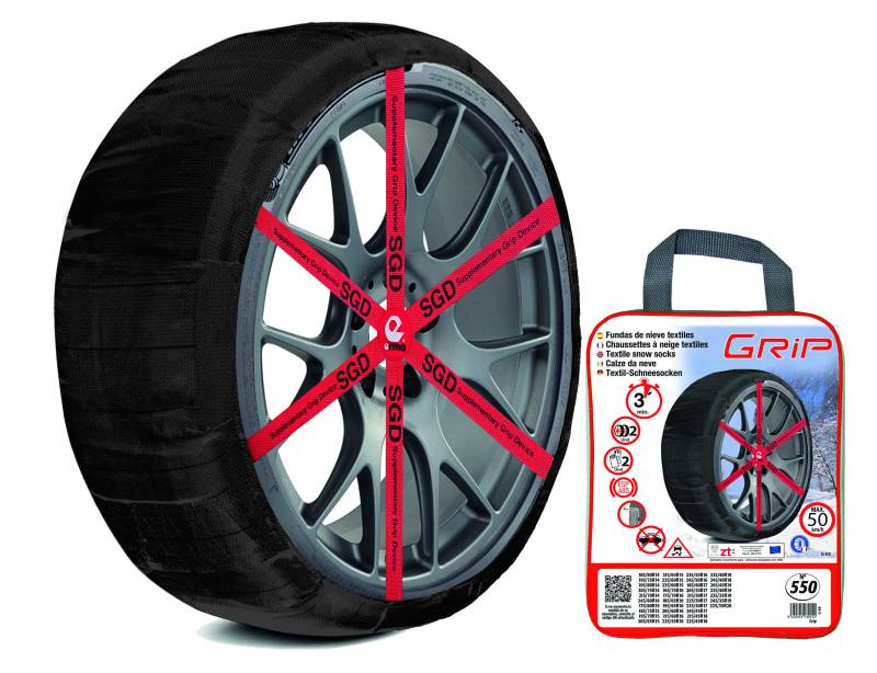 RD9 Grip - Textilschneeketten, Größe 550 von RD9