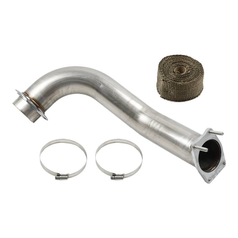 VIPIH 3.5 Edelstahl Downpipe & EGR Delete für 2017-2021 DuFit für Ramax 6.6L“ von VIPIH