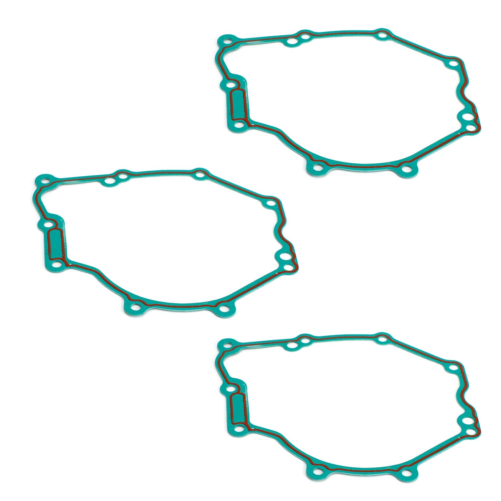 VIPIH 3PCS Motordeckel Dichtung Links Lichtmaschine Passend für Ya-ma-ha YZF-R6 RJ11 RJ15 RJ27 2006-20 von VIPIH