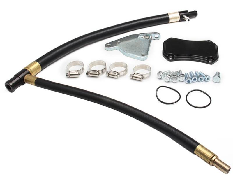 VIPIH 4“ Auspuff DPF löschen Race Pipe & EGR-Kit für Fit für Chevy Fit für GMC 2015.5-2016 LML 6.6 DuFit für Ramax von VIPIH