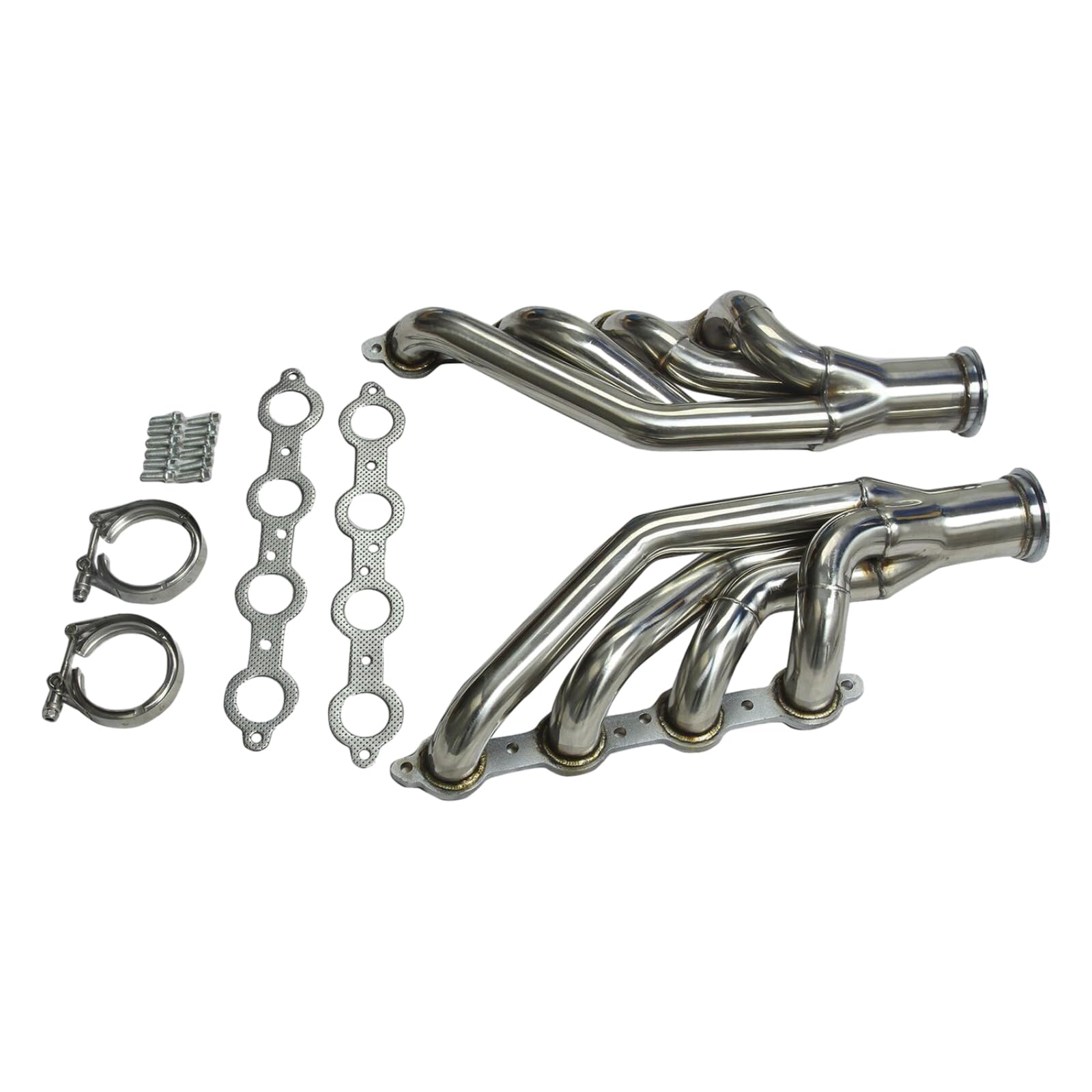 VIPIH Neue Edelstahl Abgaskrümmer für LS1 - LSX V8 Motoren 1997-2014 (Universal Turbokrümmer) von VIPIH