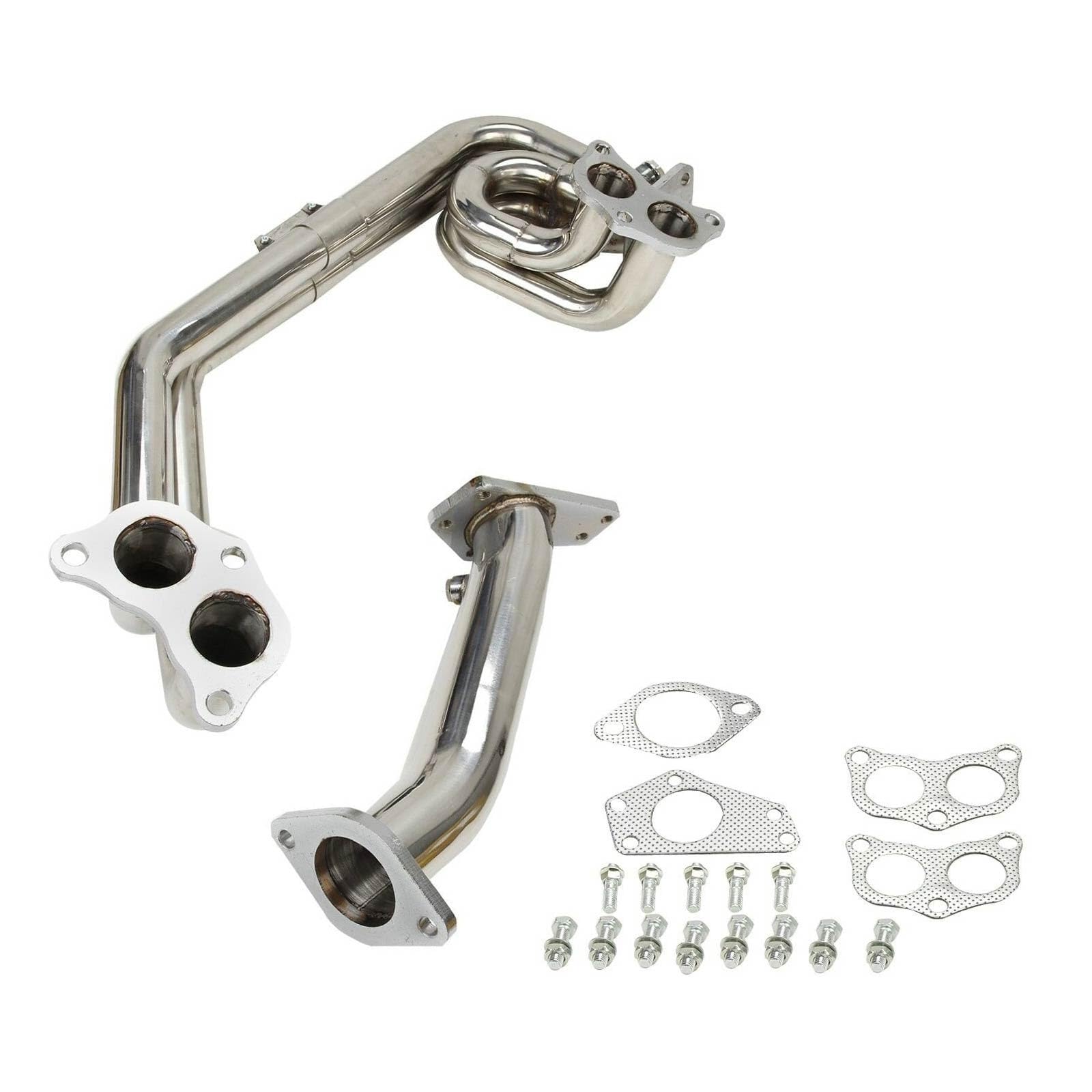 VIPIH Neuer Edelstahl-Auspuffkrümmer für Subaru Impreza WRX/STI (EJ25 GE/GH/GR/GV, 2.0L/2.5L, 2008-2014) von VIPIH