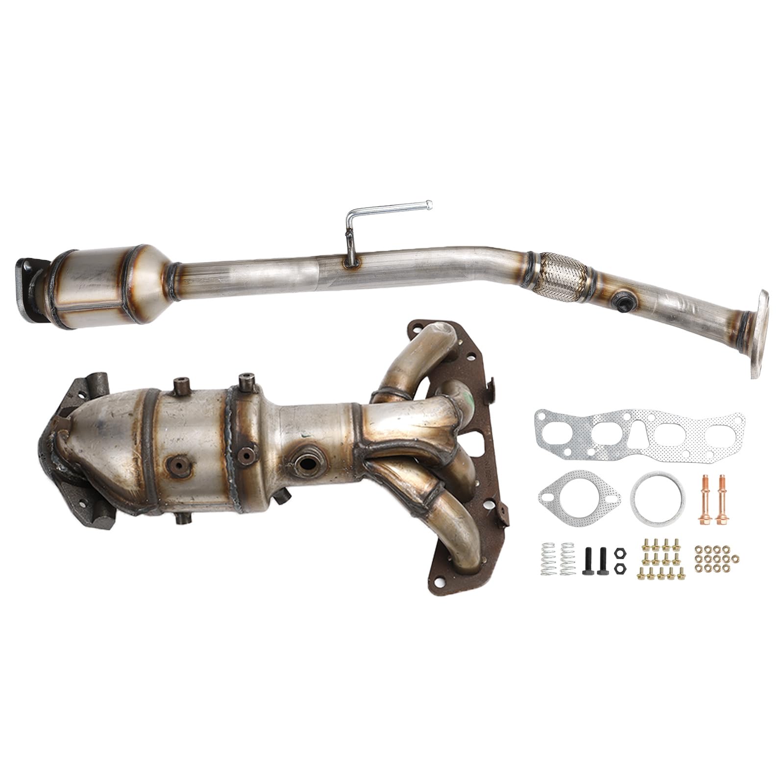 VIPIH Paar Katalysator vorne hinten für 02-06 Fit for Nissan Altima 2.5L Direct Fit von VIPIH