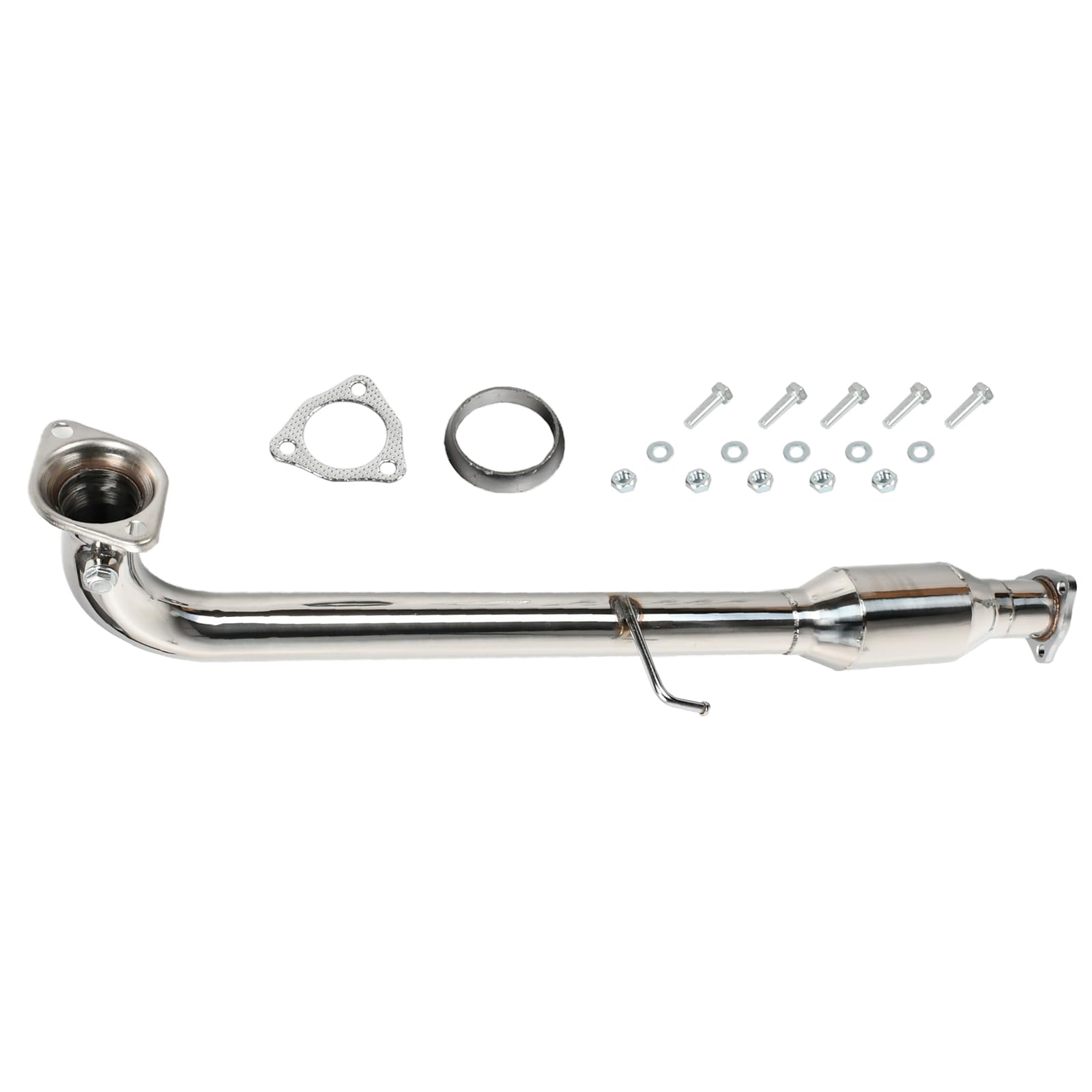 VIPIH Passend für Honda Civic 2001-2005 1.7L Auspuff Downpipe 2.25 Einlass“ von VIPIH