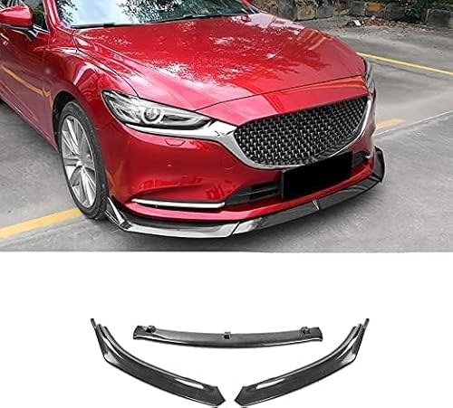 Frontlippe Spoiler FüR Mazda 6 2019 2021 2022, Frontspoiler Protector Auto Car Splitter Wing FrontstoßStangenlippe Antikollision von VIPOD