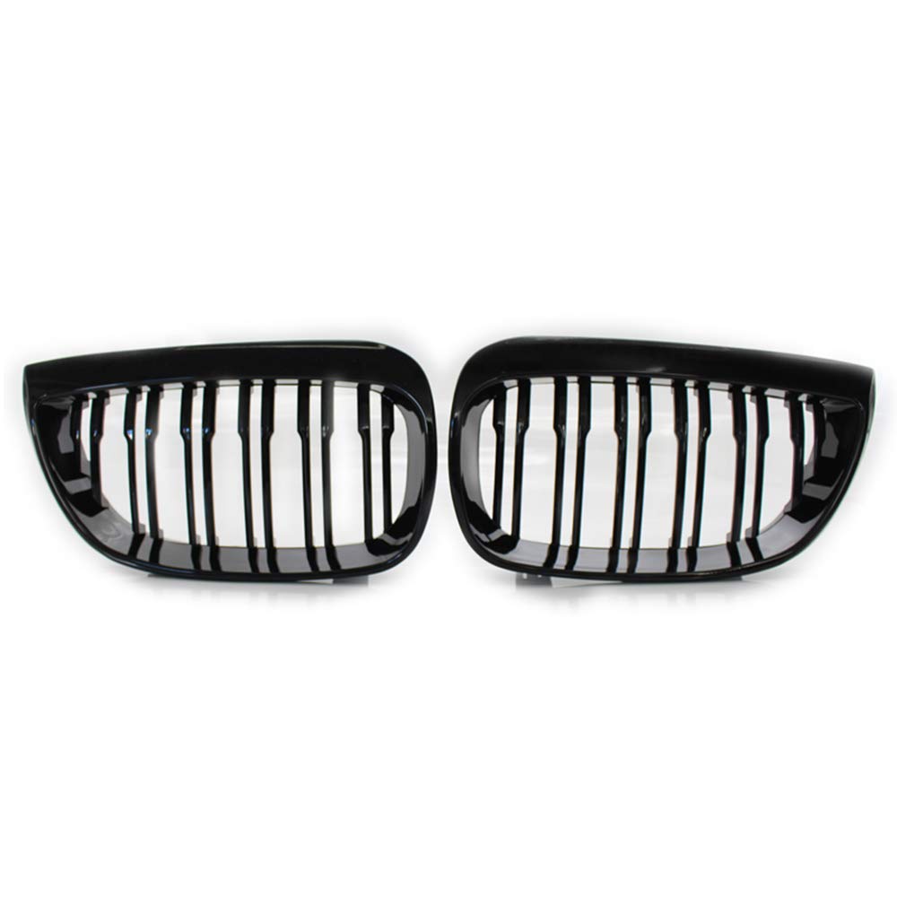 VISLONE 1 Paar Auto Frontgrill Kühlergrill Grill Ersatz für BMW 1er E81 E87 2004–2007 Car Styling Racing Grills von VISLONE