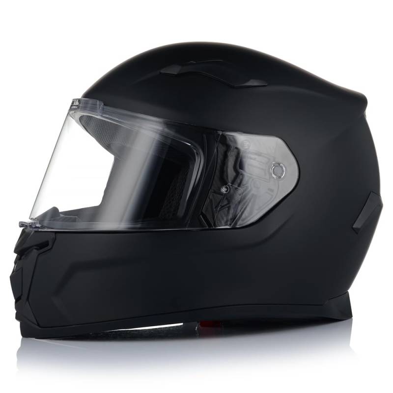 Integralhelm Mopedhelm | VITO Duomo | Motorrad Helm Vollvisierhelm Mopedhelm ECE 22.06 | Motorradhelm Full-Face Helme (L (59-60cm)) von VITO Helmets