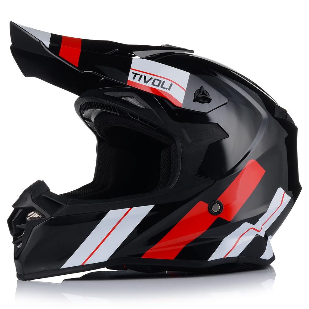 Motocross Helm | VITO Tivoli | Herren und Damen | ATV Quad Enduro Helm | ECE 22.06 Zertifiziert | Motorradhelm (S (55-56cm)) von VITO Helmets