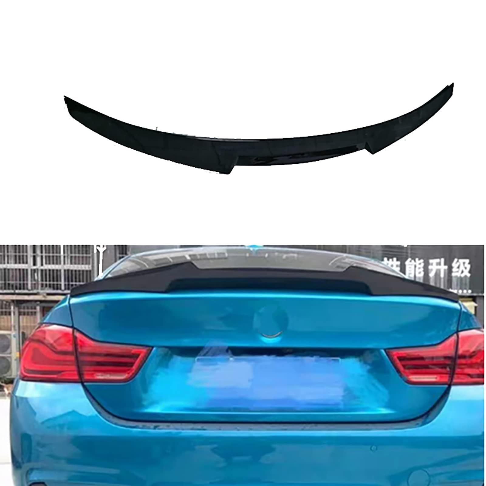 Auto Heckspoiler Flügel für BMW 2 Series F22 Coupe M2 F87 2013-2019, ABS Kofferraumdeckel Spoiler, Heckdeckel Heckspoiler Auto Spoiler Flügel, Auto Tuning Spoiler von VIYOLI