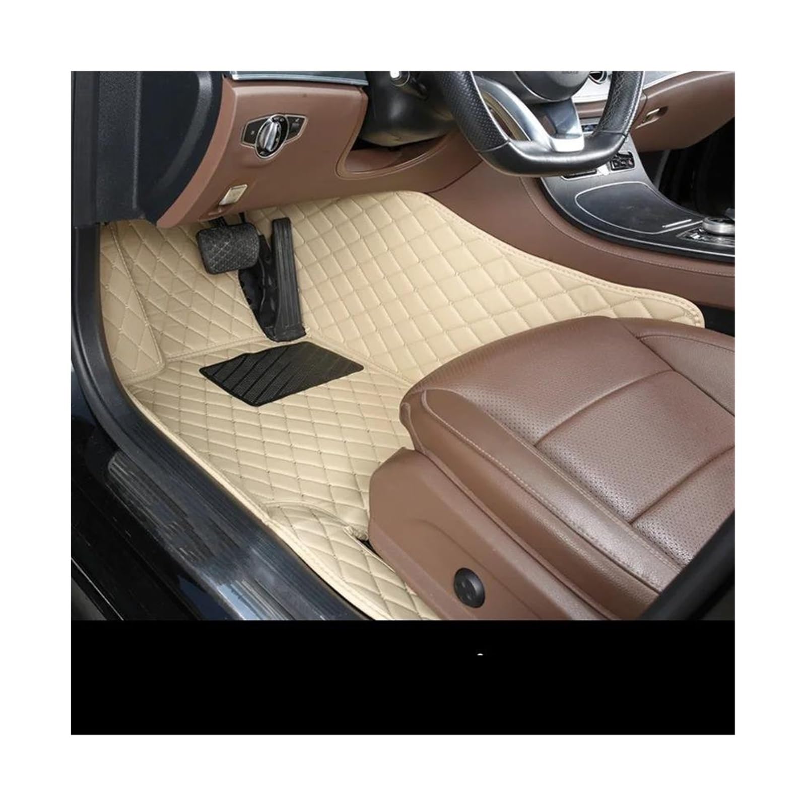 VIYOLI Auto-Fußmatten Für Mazda Cx-5 2017 2018 2018 2020 2021 2022 2023 Maßgeschneiderte Fußpolster Teppiche Innenausstattung Auto Bodenbelag Teppich(1pcs B,2) von VIYOLI