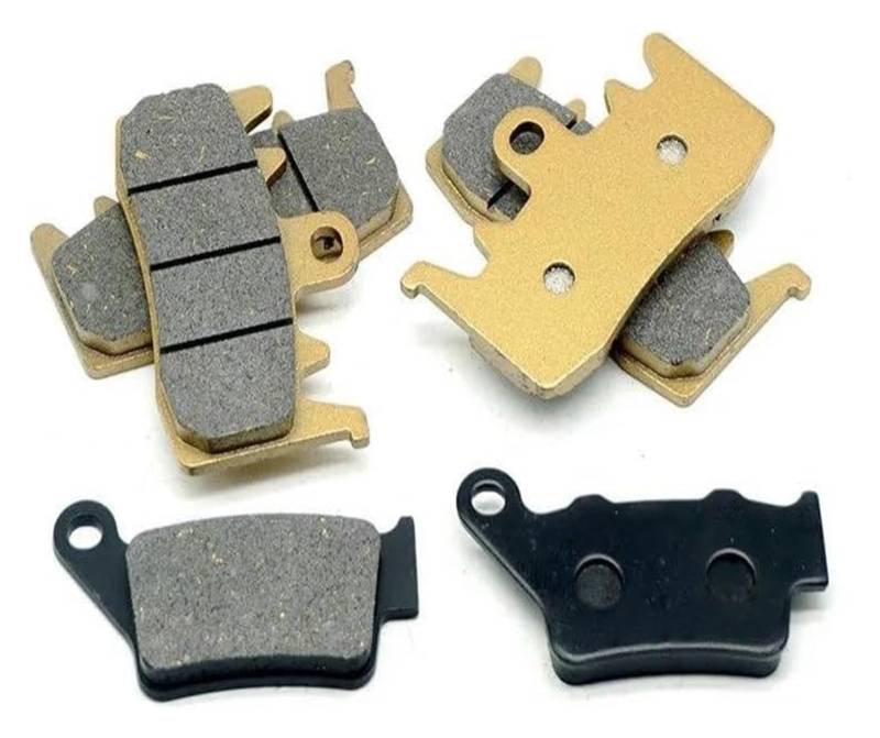 Motorrad-Bremsbeläge Für B&MW F800R 2015-2018 F900R F900XR 2020-2022 F800 F900 R XR Motorrad Bremsbeläge Vorne Hinten Kit Set(Front Rear Pads) von VKVZGPRARW