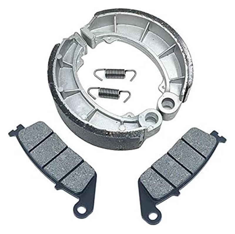 Motorrad-Bremsbeläge Für Ni&ghthawk CB750 1991-2003 NAS750 1991 NAS CB Motorrad Motorrad Vorne Hinten Bremsbeläge Schuh Kit Set(Front Rear Set) von VKVZGPRARW