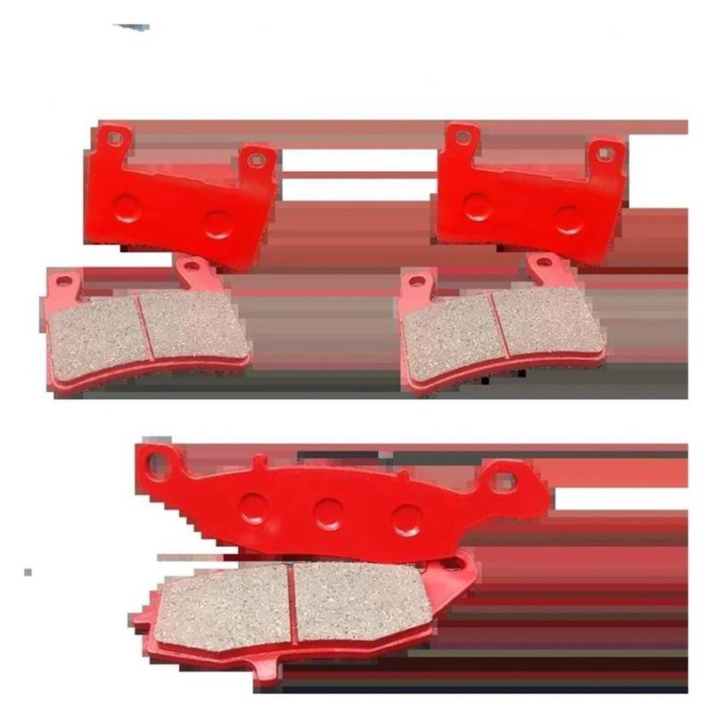 Motorrad-Bremsbeläge Für Su&zuki VZR1800 K/R/Z Für Bo&ulevard 2006-2014 Für Int&ruder 2006-2013 Motorrad Vorne Und Hinten Bremsbeläge von VKVZGPRARW