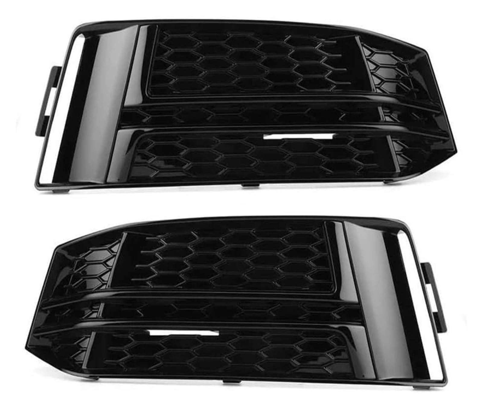 Stoßstangengrill Für A4 B9 S-Linie S4 2016-2018 Honeycomb Mesh Grill Kit Auto Gitter Auto Front Stoßstange Nebel Licht Lampe Kühlergrill Abdeckung(A) von VKVZGPRARW