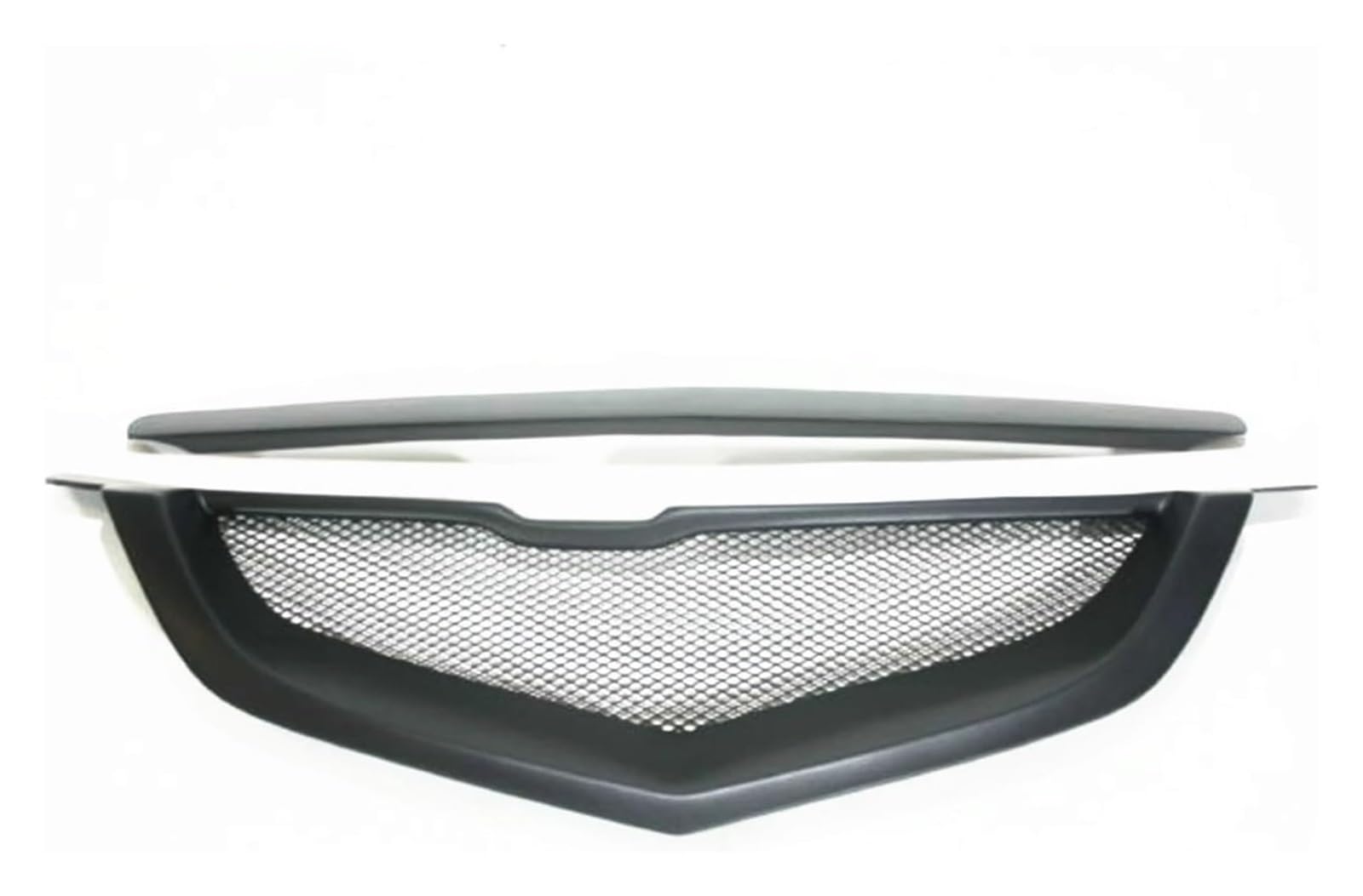 Stoßstangengrill Für Acura Für TL 2004-2008 Frontstoßstangengrill Frontkühlergrills Auto Obere Stoßstangenhaube Mesh Grid Frontgrill(Schwarz) von VKVZGPRARW