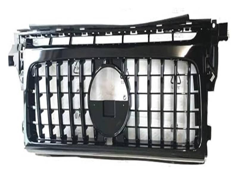 Stoßstangengrill Für B&enz Für W464 Für G63 Für G500 Für G550 2019 2020 Frontkühlergrills Auto Frontstoßstange Haube Mesh Grille Oberen(Schwarz) von VKVZGPRARW