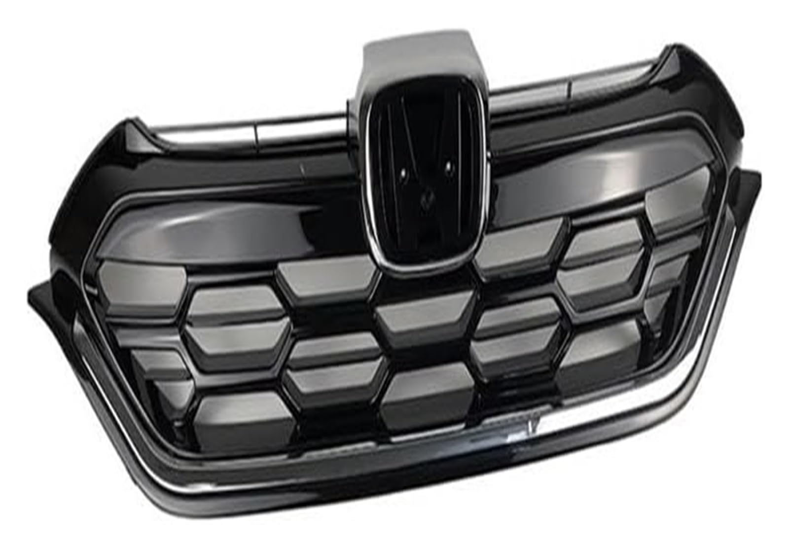 Stoßstangengrill Für CRV 2017 2018 2019 Frontstoßstangengrill Frontkühlergrill Auto Frontgrill Stoßstangenhaube Grill(Silber) von VKVZGPRARW