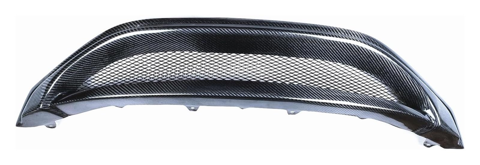 Stoßstangengrill Für Civic 2013 2014 2015 Frontstoßstangengrill Frontkühlergrill Auto Frontgrill Obere Stoßstangenhaube Mesh Grid(Carbon Fiber) von VKVZGPRARW