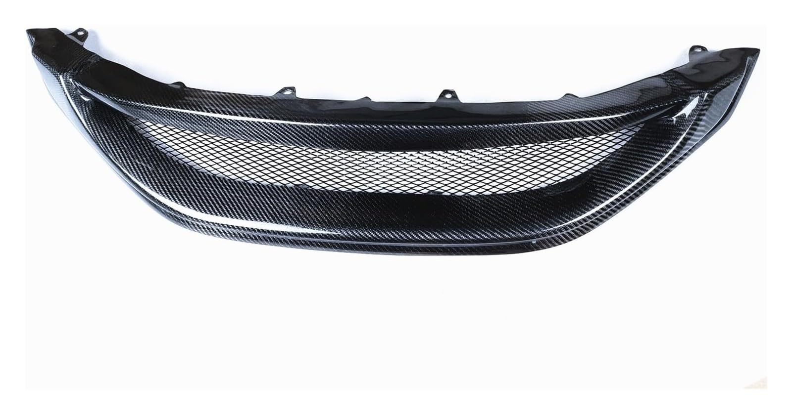 Stoßstangengrill Für Civic 2013-2015 Frontstoßstangengrill Frontkühlergrill Auto Obere Stoßstangenhaube Mesh-Gitter Kühlergrill(Carbon Fiber) von VKVZGPRARW