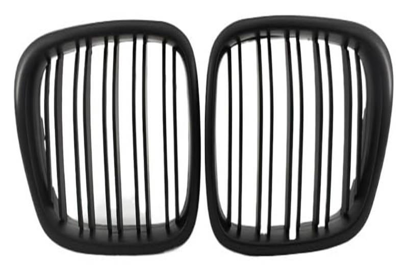 Stoßstangengrill Für E39 Für 5er-Serie Für 525 Für 528 1999-2003 Frontstoßstangengrill Frontkühlergrill Haubengrill Dual Line Grille(B) von VKVZGPRARW