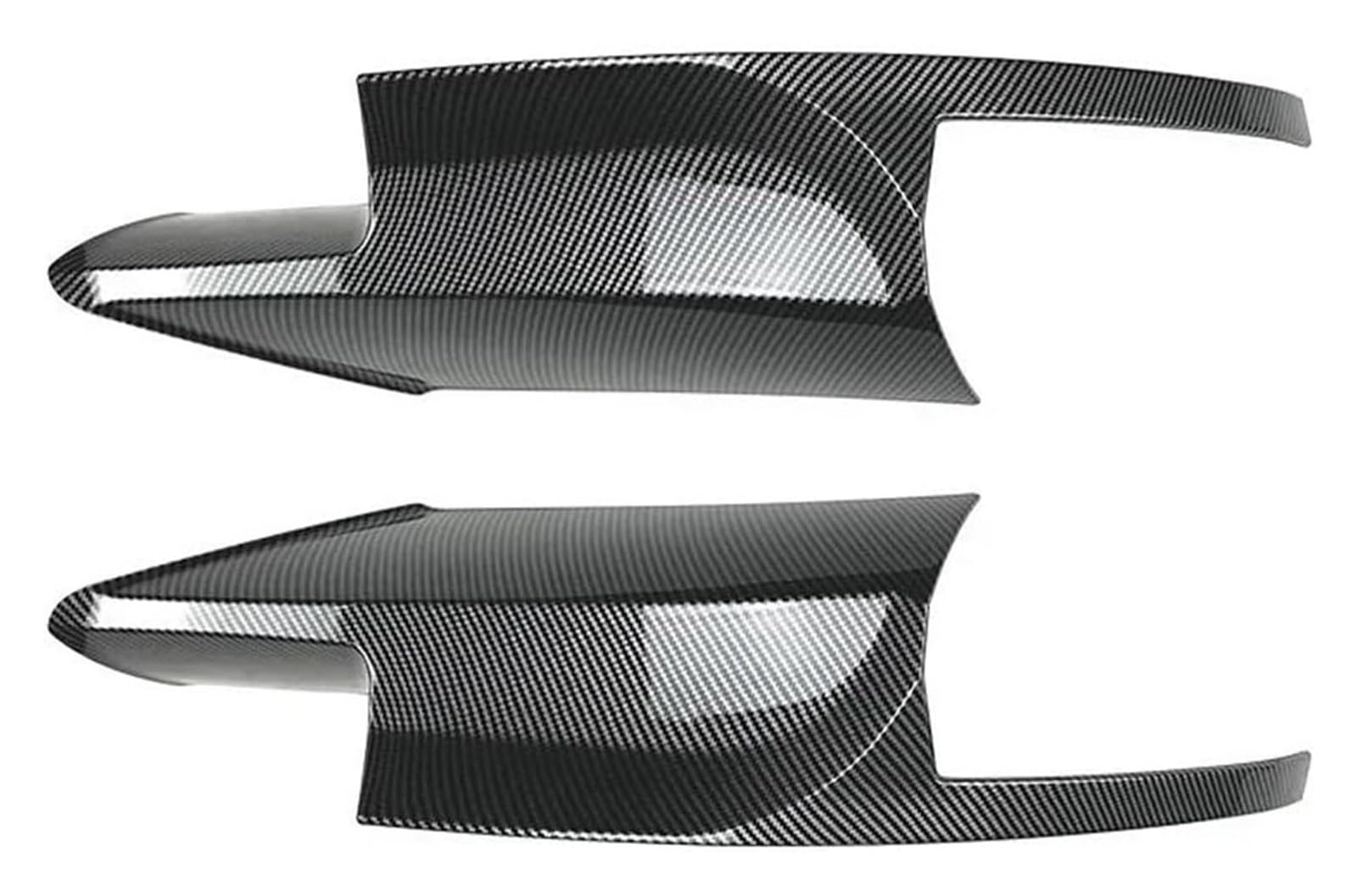 Stoßstangengrill Für F10 F11 Für M5 2011-2017 Lip Splitter Spoiler Front Stoßstange Canard Nebel Lampe Kühlergrill Außen Diffusor Splitter(Carbon Look A) von VKVZGPRARW