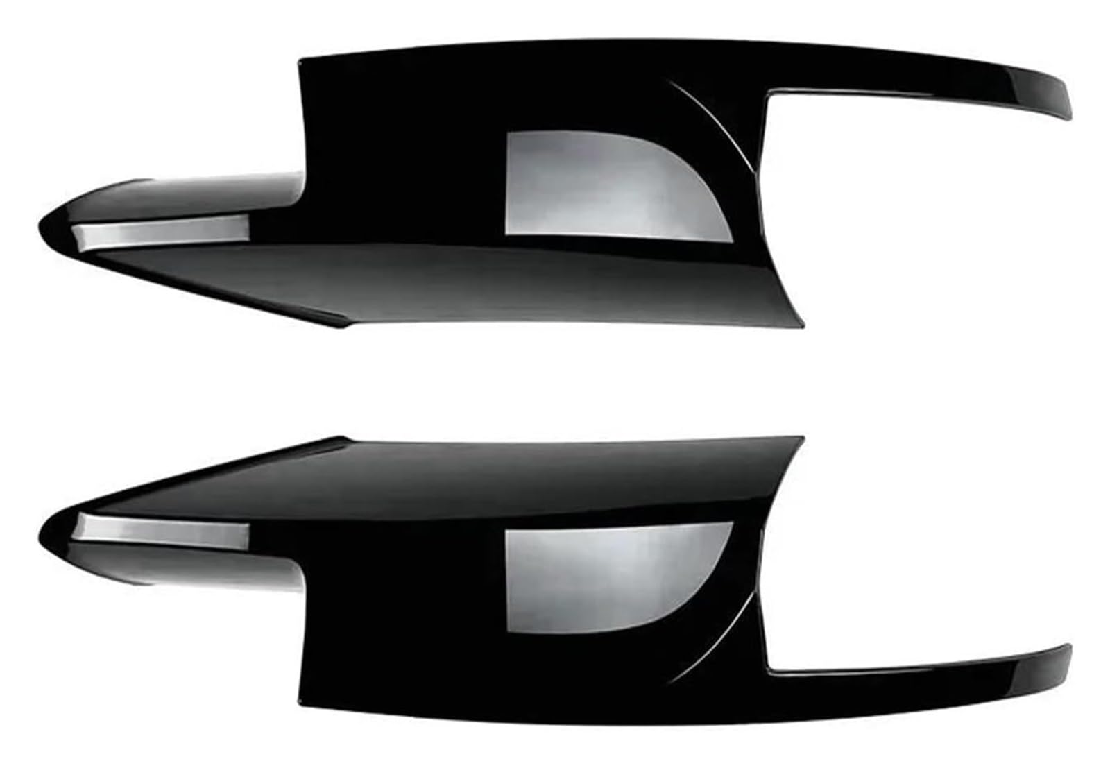 Stoßstangengrill Für F10 F11 Für M5 2011-2017 Lip Splitter Spoiler Front Stoßstange Canard Nebel Lampe Kühlergrill Außen Diffusor Splitter(Gloss Black A) von VKVZGPRARW