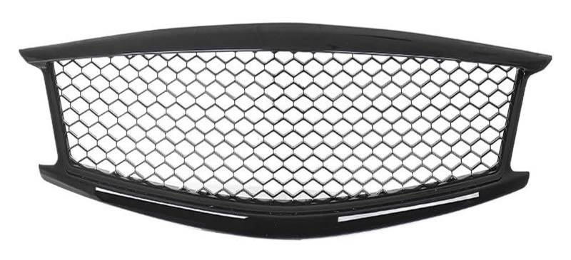 Stoßstangengrill Für G37 2010-2014 Frontstoßstangengrill Frontkühlergrill Auto Front Obere Haube Mittelgrill Panel Mesh(Glossy Black) von VKVZGPRARW