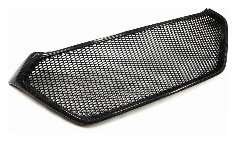 Stoßstangengrill Für Hyundai Für Tucson 2016 2017 2018 Frontstoßstangengrill Frontkühlergrill Auto Frontgrill Obere Stoßstangenhaube Mesh(Carbon Fiber) von VKVZGPRARW