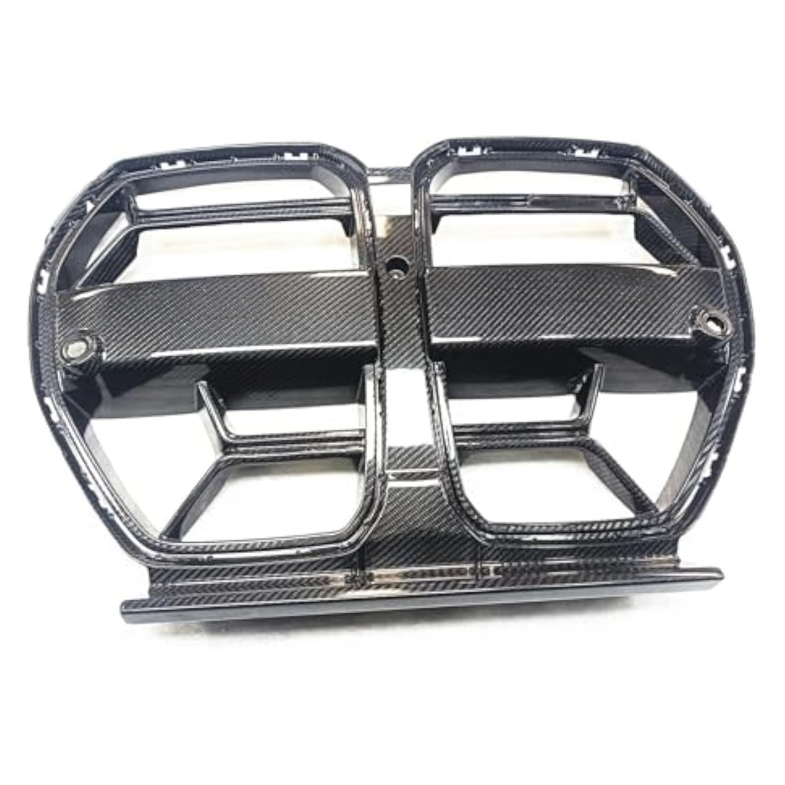 Stoßstangengrill Für M3 G80 Für M4 G82 G83 2021-2024 Front Niere Grille Real Carbon Fiber Auto Oberen Stoßfänger Intake Haube Rahmen Mesh von VKVZGPRARW