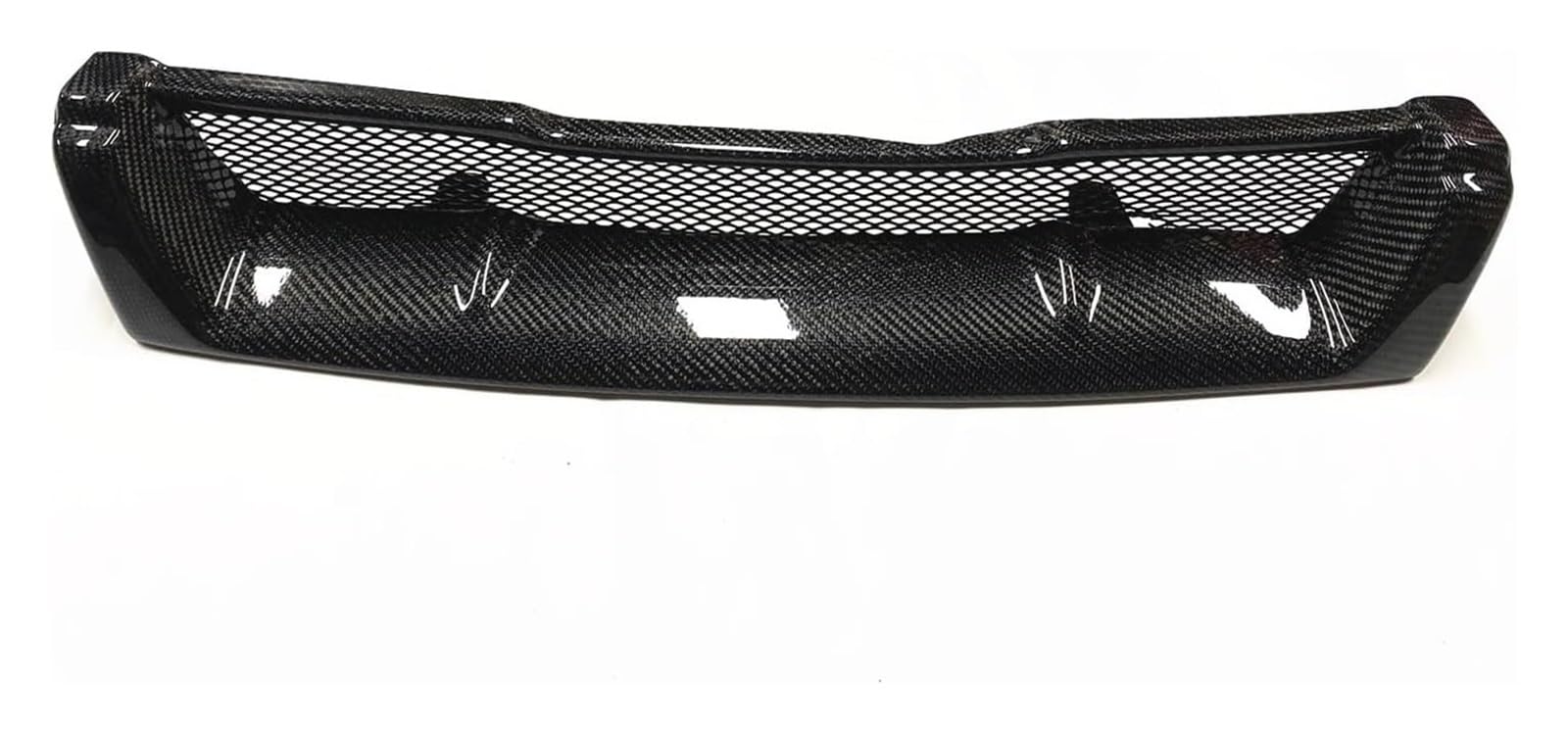 Stoßstangengrill Für Skyline Für R33 Für GTST 1994-1996 Frontstoßstangengrill Frontkühlergrills Auto Obere Stoßstangenhaube Maschengitter(Carbon Fiber) von VKVZGPRARW