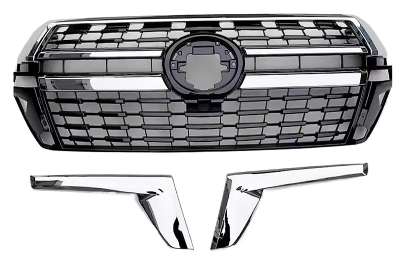 Stoßstangengrill Für T&oyota Für Land Für Cruiser Für LC200 2008-2021 Frontkühlergrills Auto Frontstoßstangengrill Kühlergrill(SIZE-D) von VKVZGPRARW