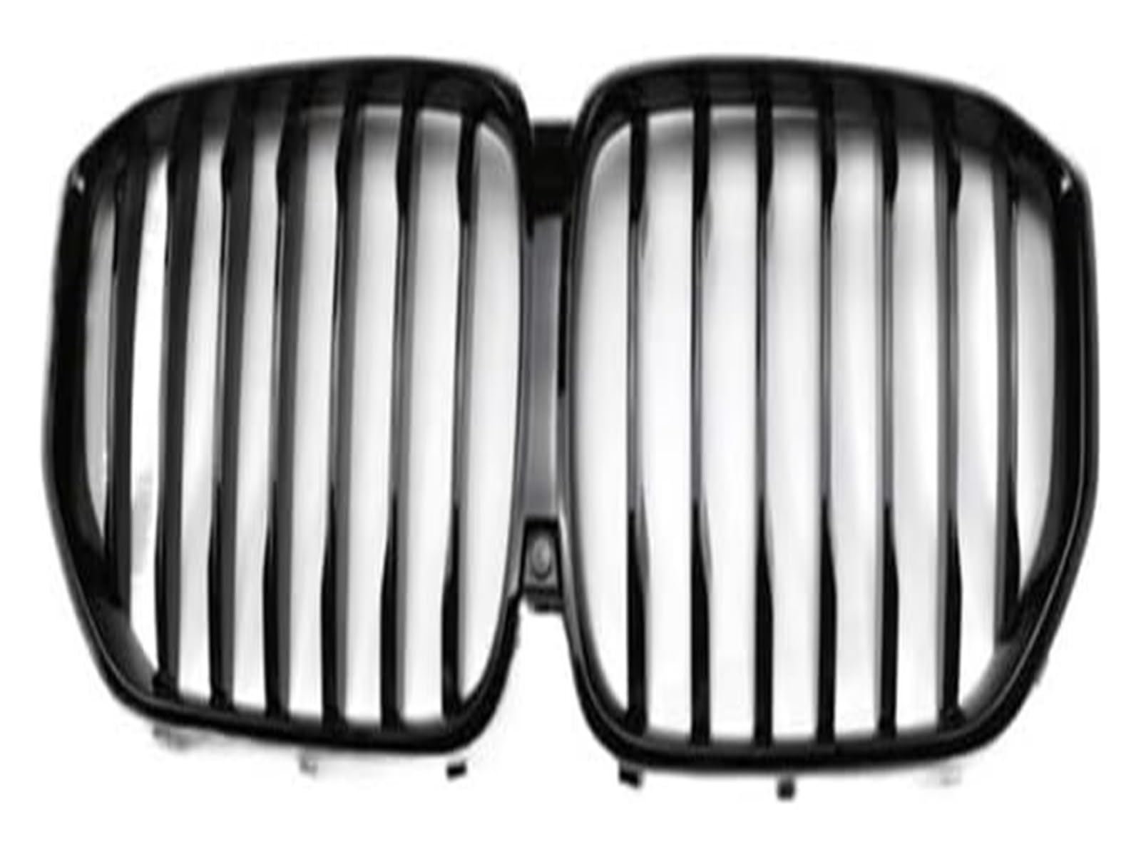 Stoßstangengrill Für X5 Für G05 2019-2023 Frontstoßstangengrill Frontkühlergrill Auto Frontgrill Haube Frontgrill Einzellamelle Dual(1slat Gloss Black) von VKVZGPRARW