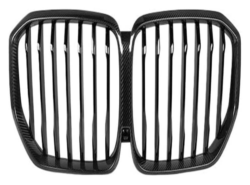 Stoßstangengrill Für X5 Für G05 Für X5M Für F95 2019-2023 Frontkühlergrills Auto Frontstoßstangengrillhaube Dual Single Slat Grills(1-Slat) von VKVZGPRARW