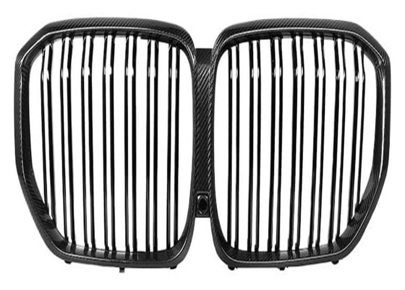 Stoßstangengrill Für X5 Für G05 Für X5M Für F95 2019-2023 Frontkühlergrills Auto Frontstoßstangengrillhaube Dual Single Slat Grills(2-Slat) von VKVZGPRARW