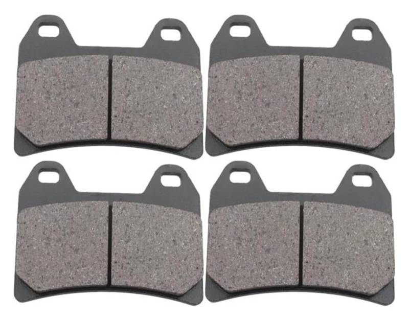 VKVZGPRARW Motorrad-Bremsbeläge Für D&ucati Für Su&persport Für M&ultistrada 1100 Für M&onster S EVO 1200 S Motorradbremsbeläge (vorne Und Hinten)(2 Pairs Front Pads) von VKVZGPRARW