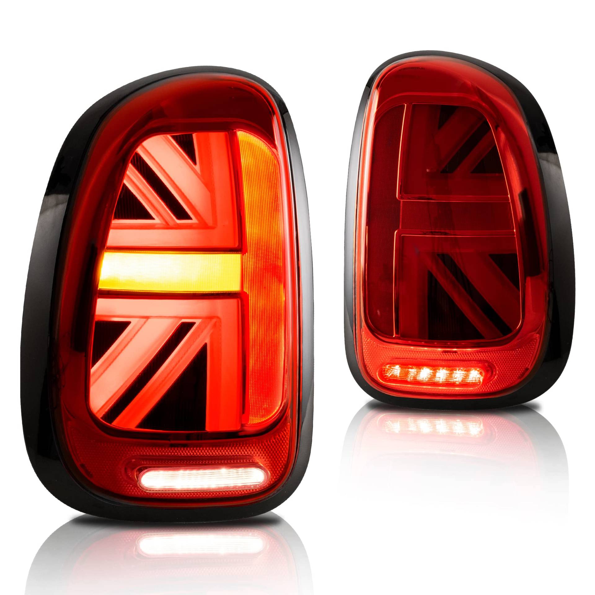 VLAND Rücklichter für Mini Countryman R60 WRC 2010–2016 Rücklichter(Red) von VLAND