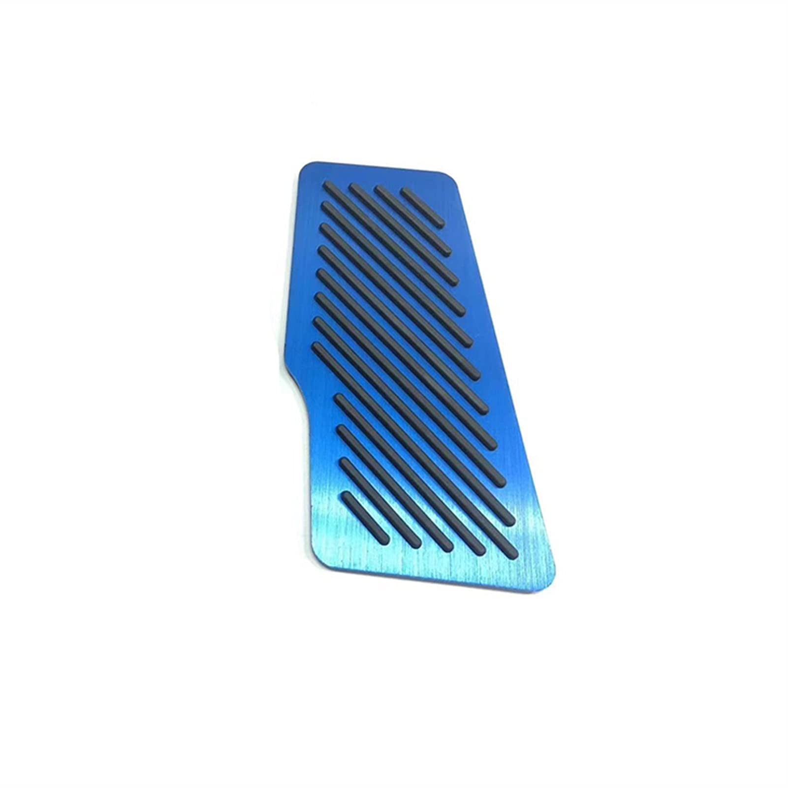 VLZUNO Aluminium Auto Gaspedal Kraftstoff Bremspedal Fußstütze Pedale Abdeckung rutschfeste Pads, for Toyota, for Camry XV70 2018 2019 2020 Auto-Fußpedale(Footrest Pedal Blue) von VLZUNO