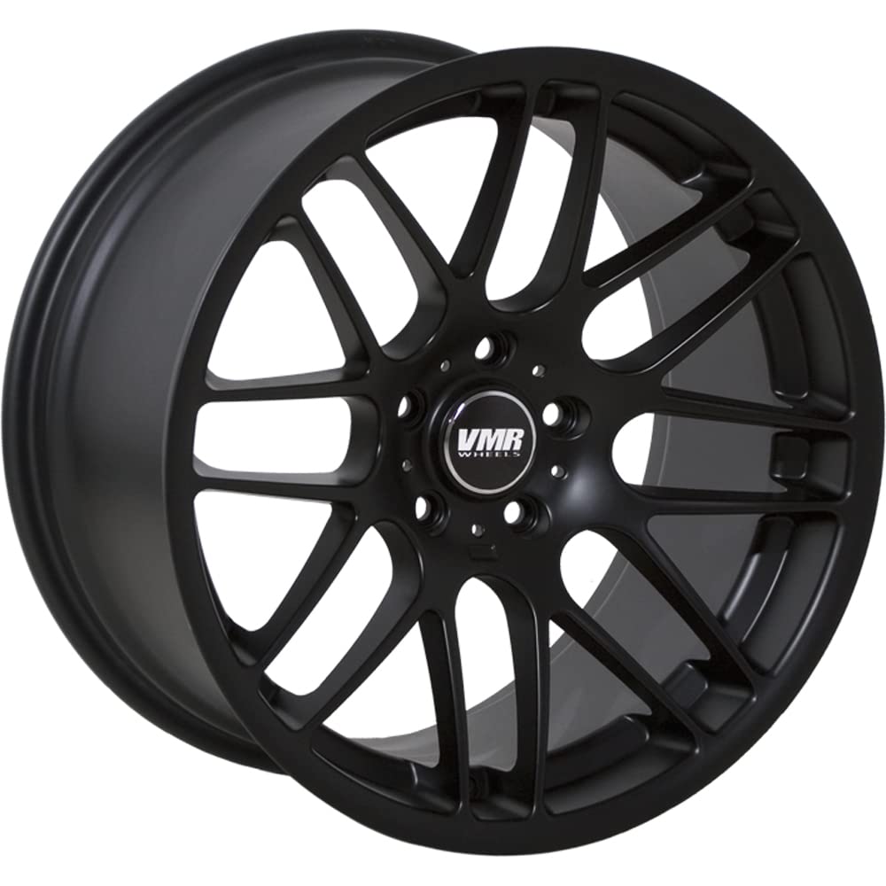 VMR V703/VB3 Mattschwarzes Rad mit Lackierung (18 x 9,5 Zoll / 5 x 120 mm, 45 mm Offset) von VMR