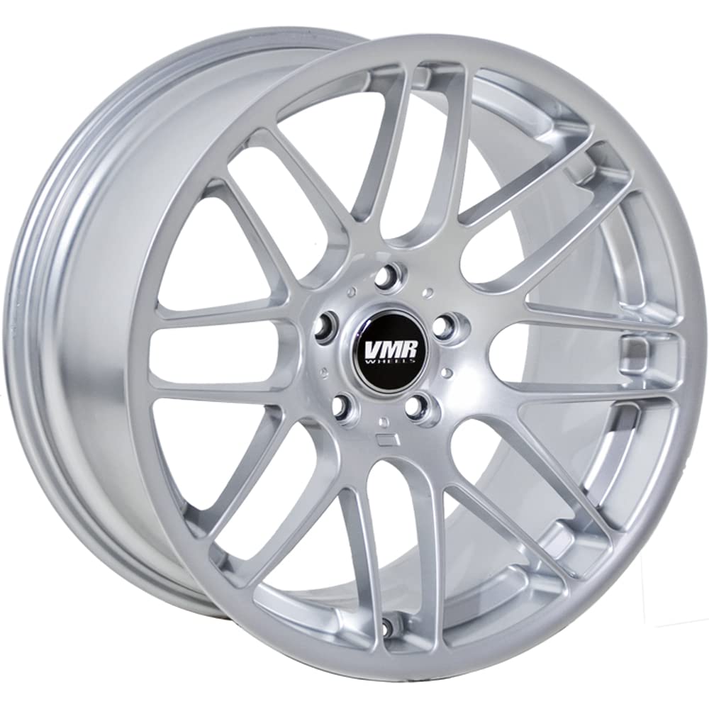 VMR V703/VB3 Super Silver Rad mit Lackierung (18 x 8,5 Zoll / 5 x 120 mm, 35 mm Offset) von VMR