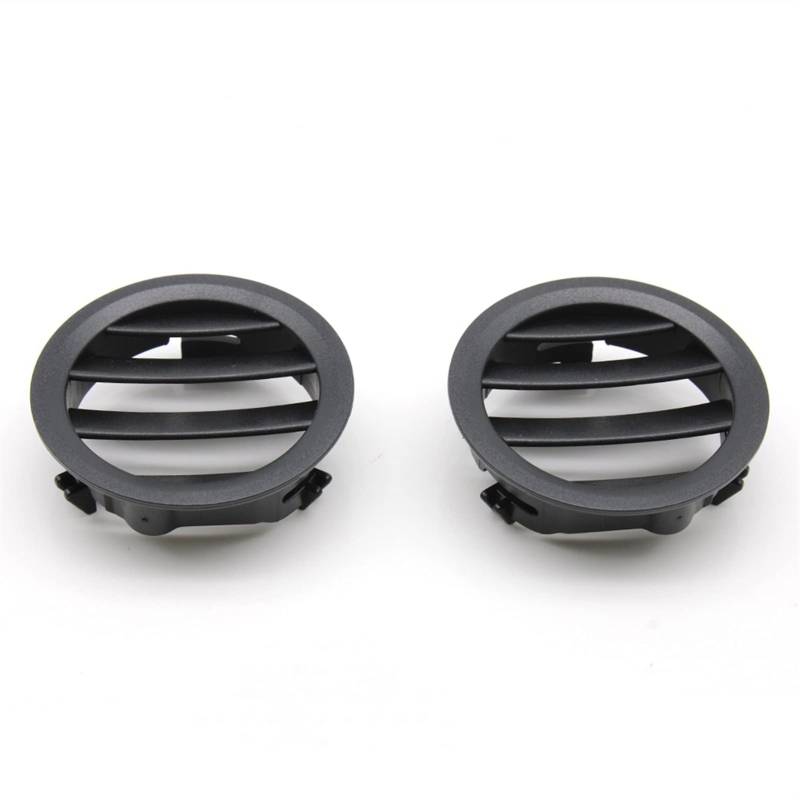 VMXGTF Armaturenbrett Links rechts, kleine AC-Entlüftungsgitter-Auslassabdeckung, for Mercedes, for Benz W204 C-Klasse 2011–2013 Entlüftungsauslass(Black 1pair) von VMXGTF