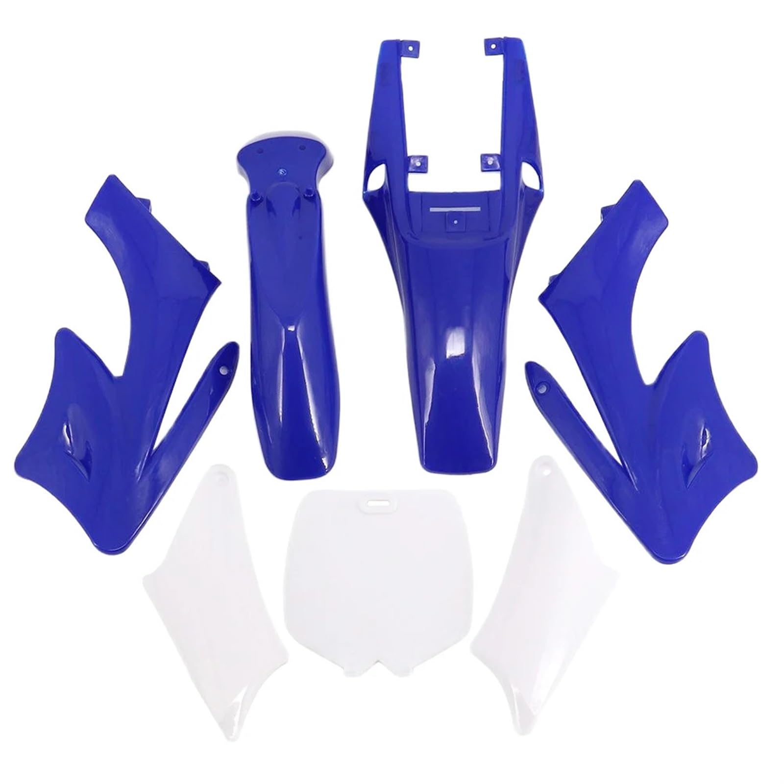 VMXGTF Motorrad-Kunststoffabdeckung, Verkleidungs-Sets, Kotflügel, Kotflügel, for Seat Apollo 47 49cc Motor 2-Takt Kinder Dirt Pocket Bike Zubehör Fahrzeug-Kotflügelsatz(Blue Plastic) von VMXGTF